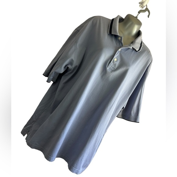 VINTAGE CLASSIC BLUE TOMMY HILFIGER GOLF POLO SHIRT • Size: XL • Used - Picture 2 of 6